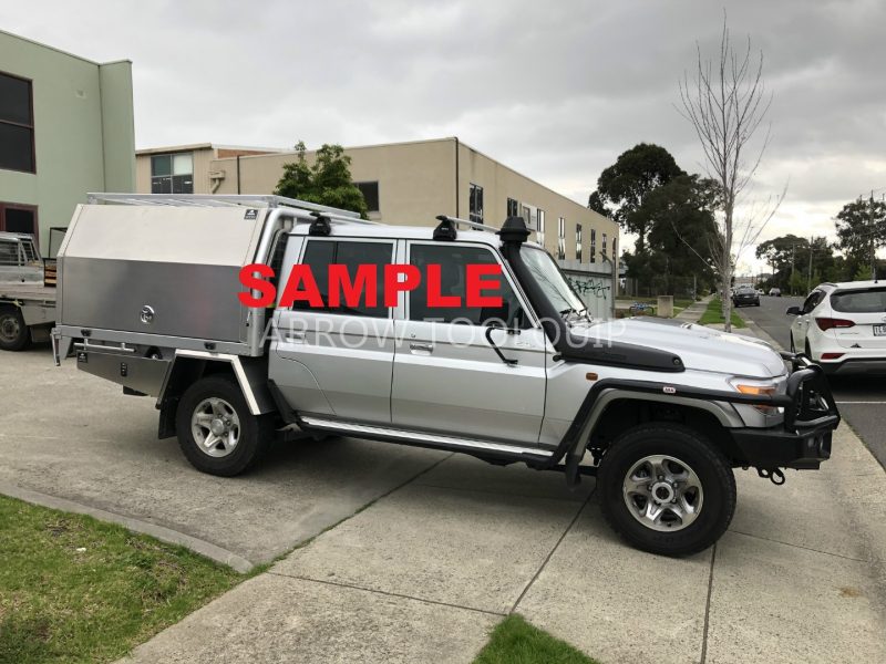 LANDCRUISER 79 SERIES GENUINE TRAY JACK OFF CANOPY - FULL DOG CAGE - Image 6