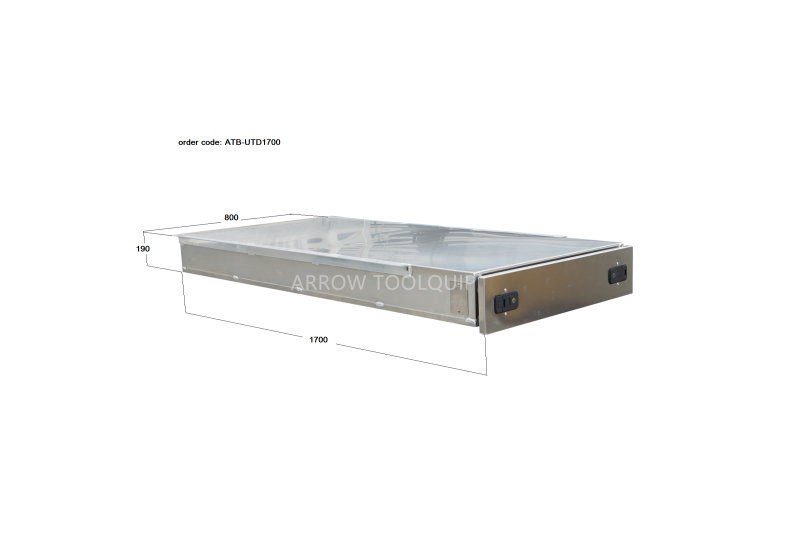 ALUMINIUM TRUNDLE DRAWER ATB-UTD1700 - Image 2