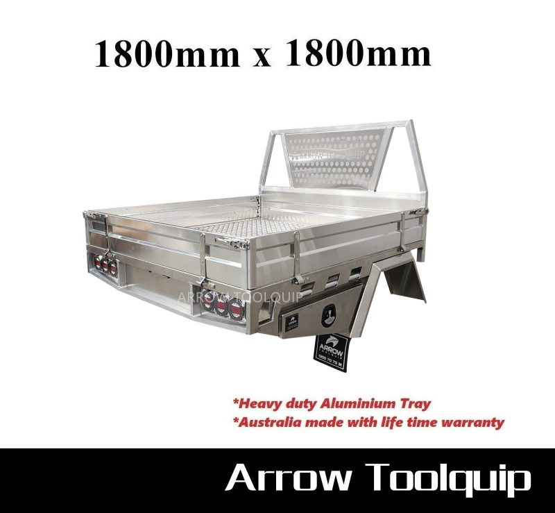 ALUMINIUM UTE TRAY 2 ATB-DELUXE-180180-B-S