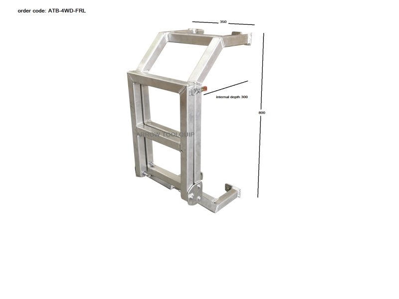 Rear Ladder ATB-4WD-FRL - Image 2