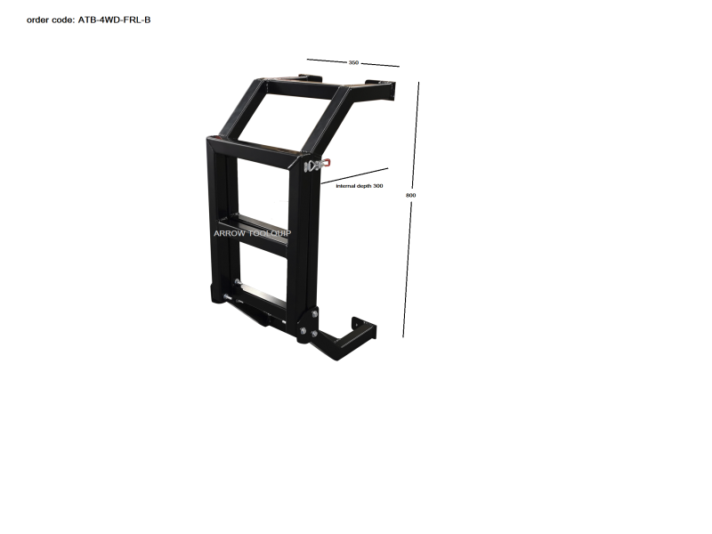 Rear Ladder ATB-4WD-FRL-B - Image 2