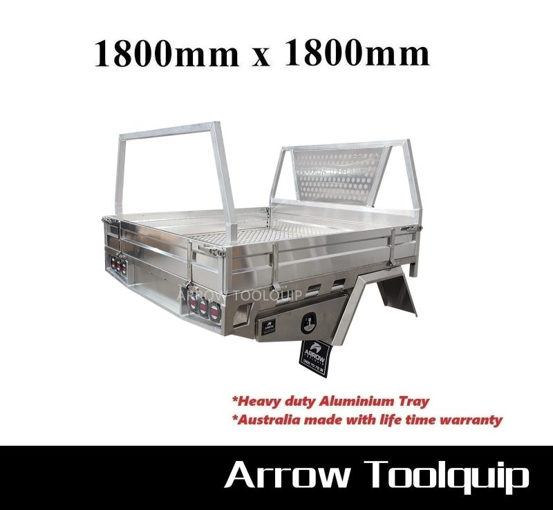 ALUMINIUM UTE TRAY 3 ATB-DELUXE-180180-B-S-R