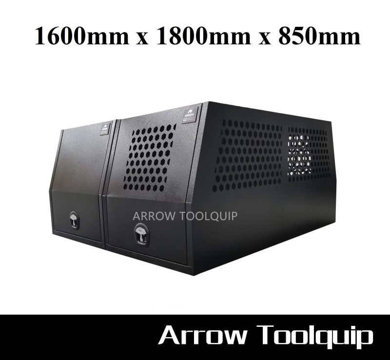 ALUMINIUM UTE TOOLBOX CANOPY 4 ATB-FLCD160B