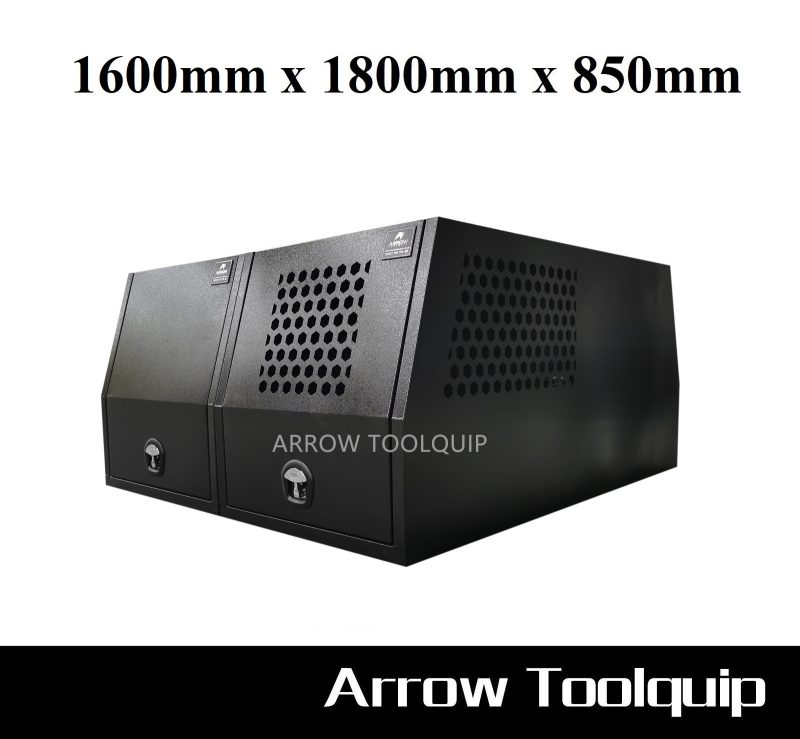 ALUMINIUM UTE TOOLBOX CANOPY 4 ATB-FLCDT160B