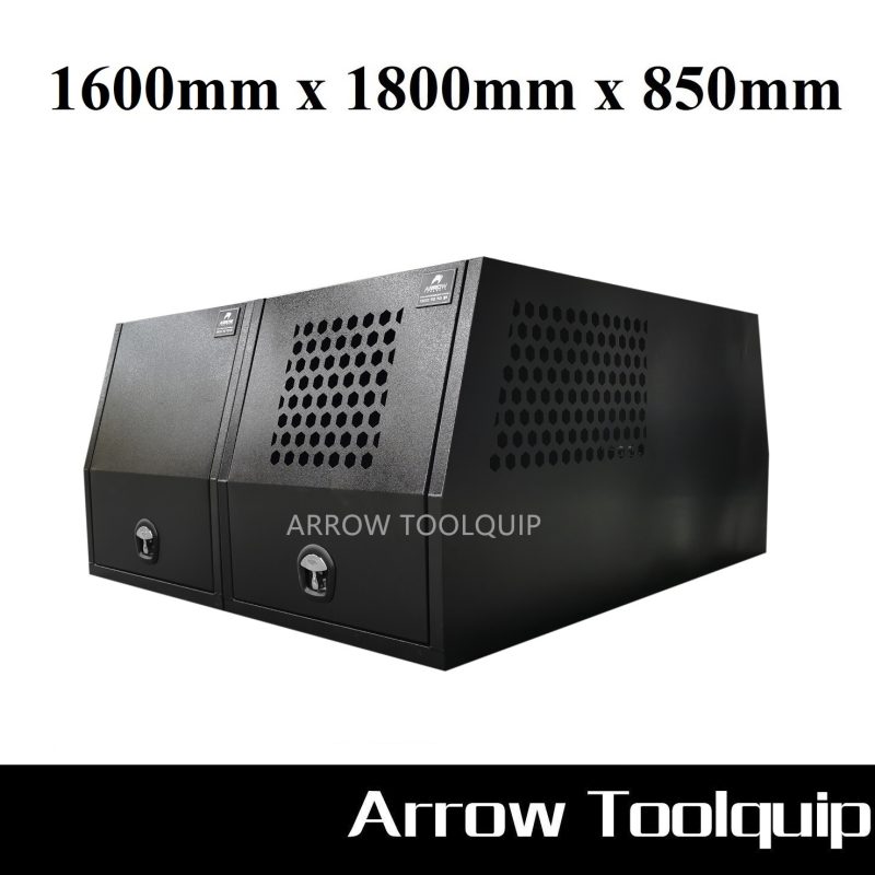 ALUMINIUM UTE TOOLBOX CANOPY 4 ATB-FLCDT160B