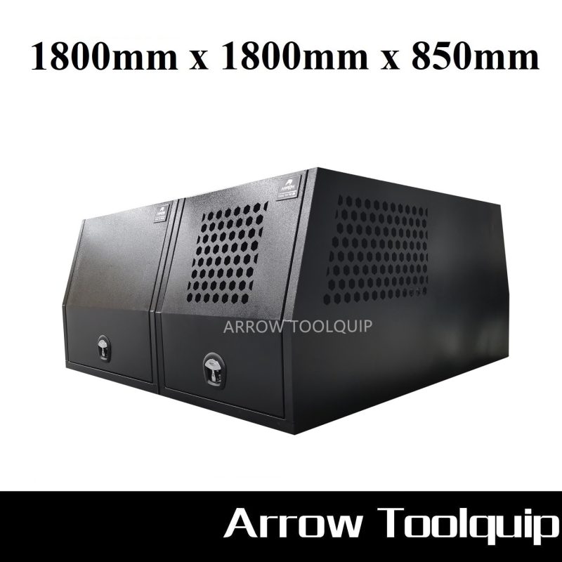 ALUMINIUM UTE TOOLBOX CANOPY 5 ATB-FLCDT180B
