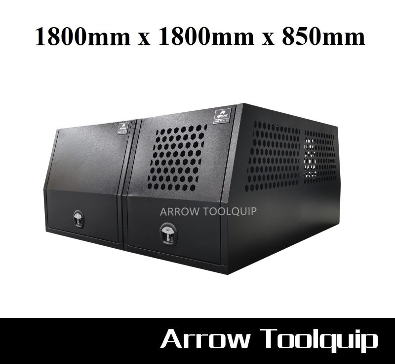 ALUMINIUM UTE TOOLBOX CANOPY 5 ATB-FLCD180B