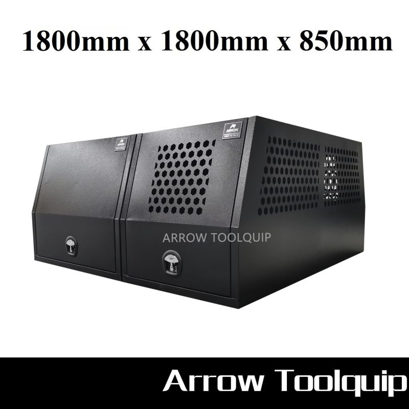 ALUMINIUM UTE TOOLBOX CANOPY 5 ATB-FLCD180B