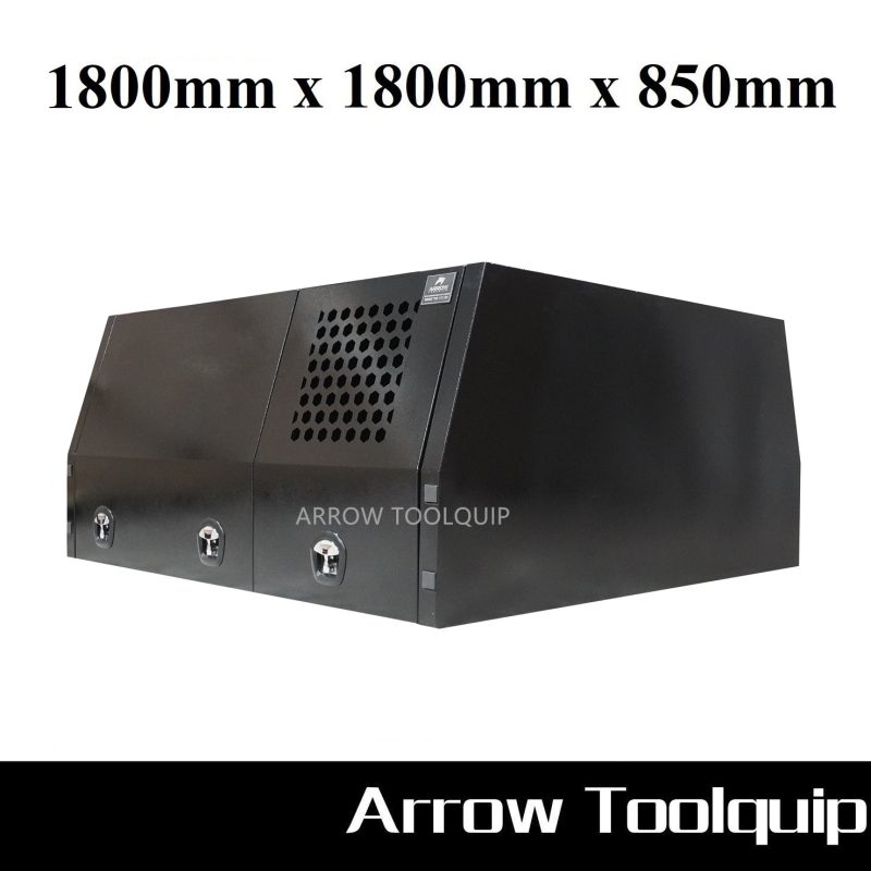 ALUMINIUM UTE TOOLBOX CANOPY ATB-JFLCDT180B
