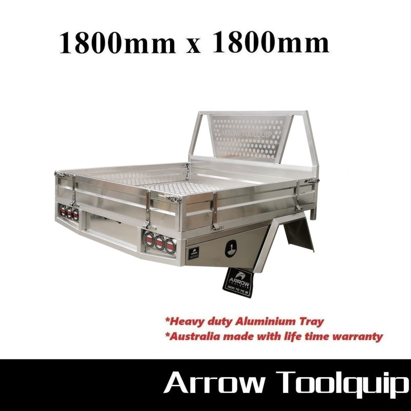 ALUMINIUM UTE TRAY 2 ATB-4WD-180180-B-S