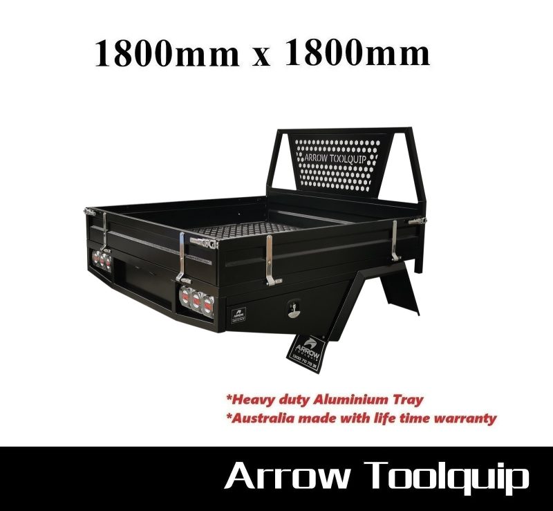 ALUMINIUM UTE TRAY 2 ATB-4WD-180180-B-S-B