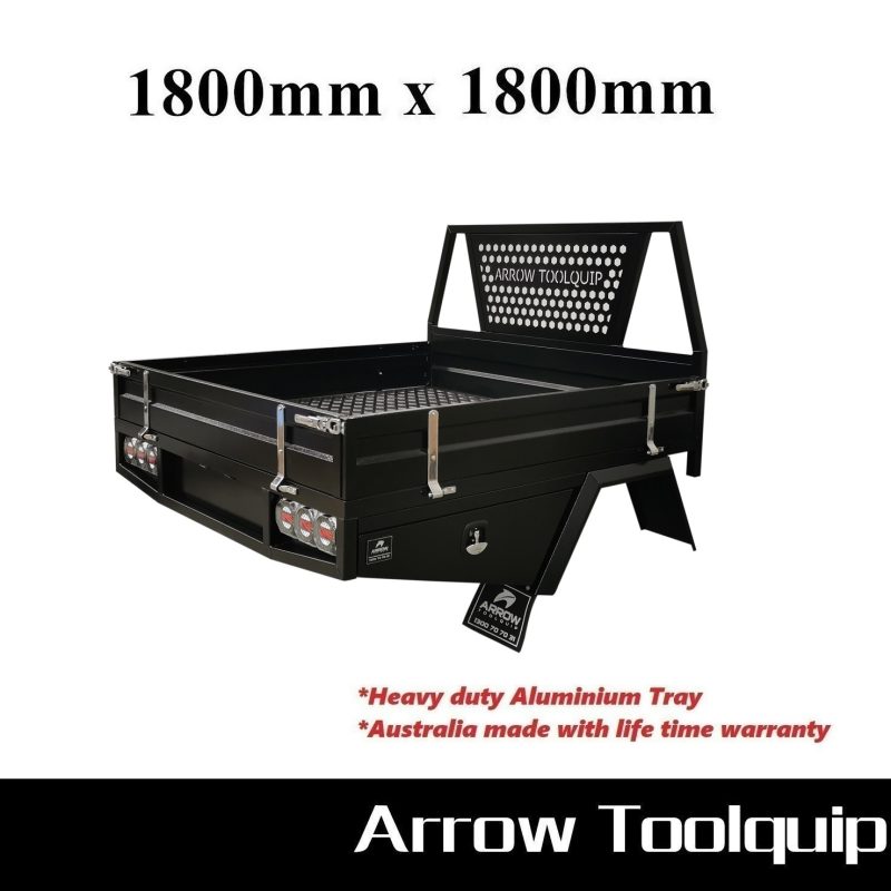 ALUMINIUM UTE TRAY 2 ATB-4WD-180180-B-S-B