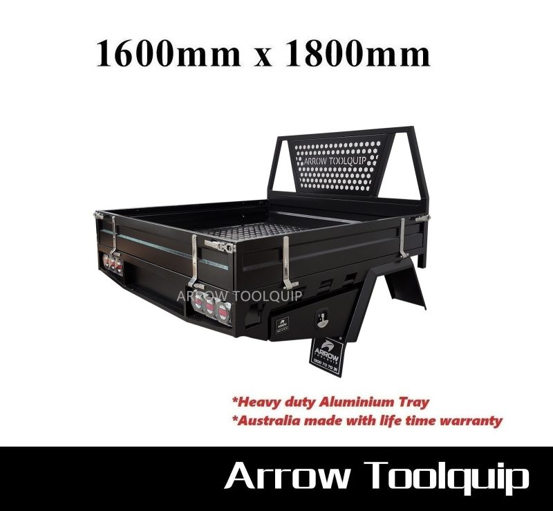 ALUMINIUM UTE TRAY 2 ATB-DELUXE-160180-B-S-B