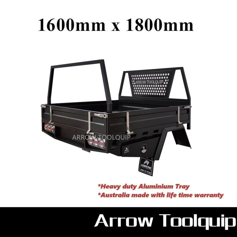 ALUMINIUM UTE TRAY 3 ATB-DELUXE-160180-B-S-R-B