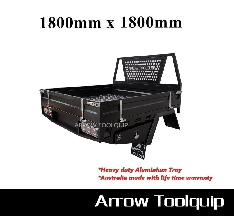 ALUMINIUM UTE TRAY 2 ATB-DELUXE-180180-B-S-B