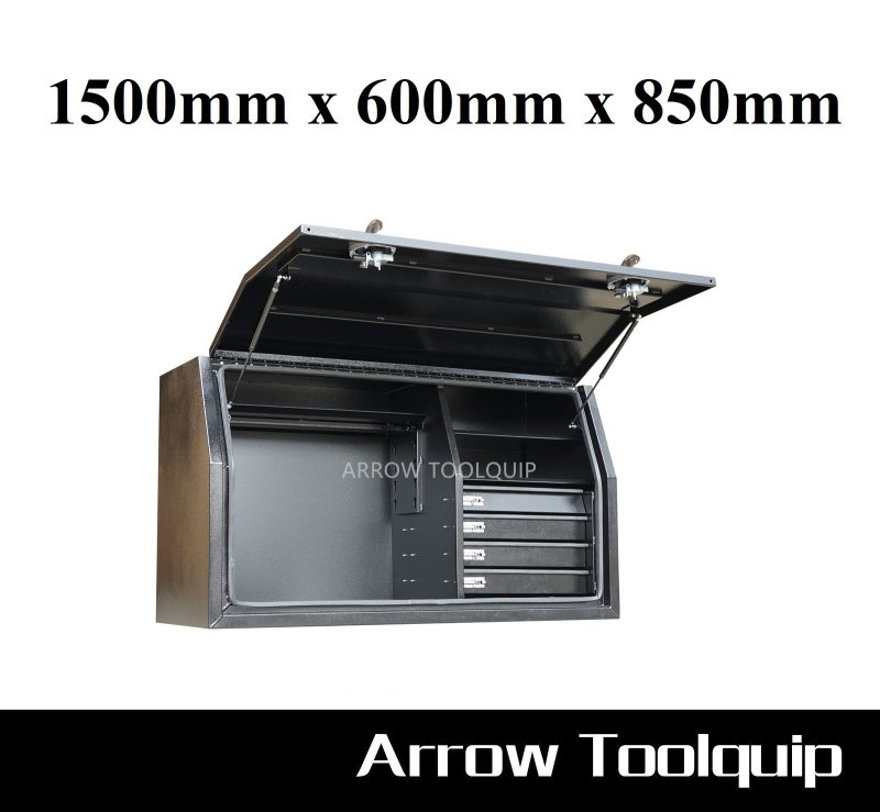 ALUMINIUM UTE TOOLBOX 2 ATB-PFD1568B