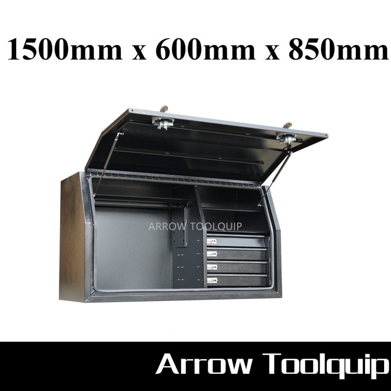 ALUMINIUM UTE TOOLBOX 2 ATB-PFD1568B