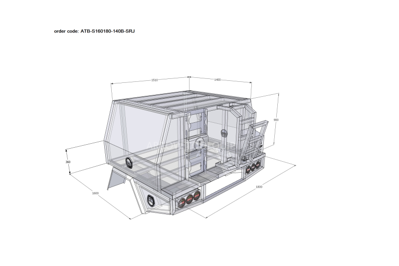 SERVICE BODIES 11 S160180-140B-SRJ - Image 2
