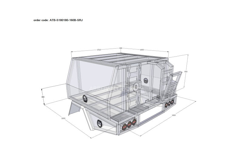 SERVICE BODIES 13 S180180-160B-SRJ - Image 2