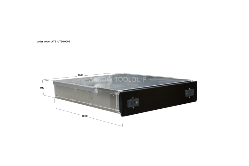 ALUMINIUM TRUNDLE DRAWER ATB-UTD1000B - Image 2