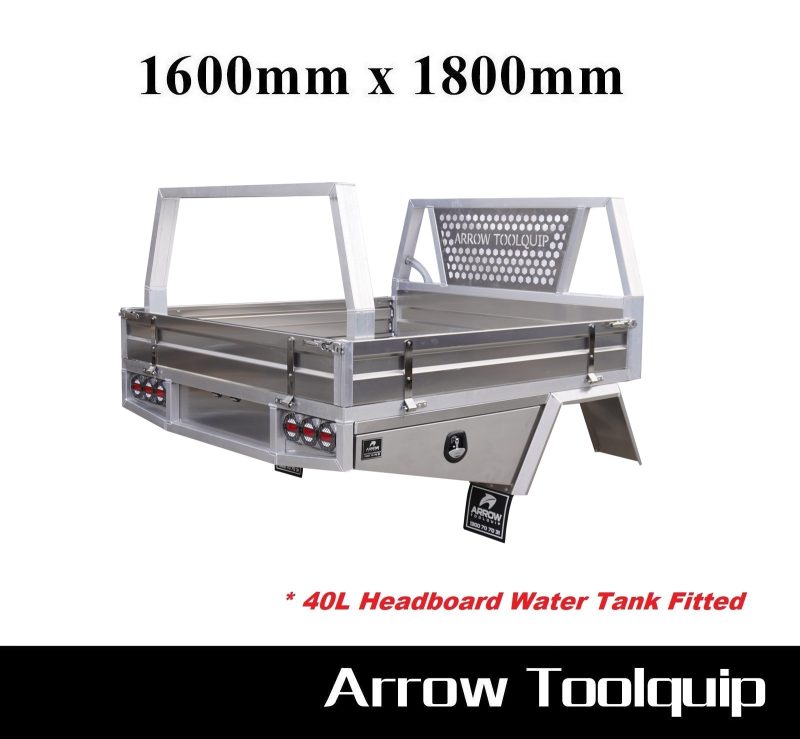 ALUMINIUM UTE TRAY 6 ATB-4WD-160180-WB-S-R