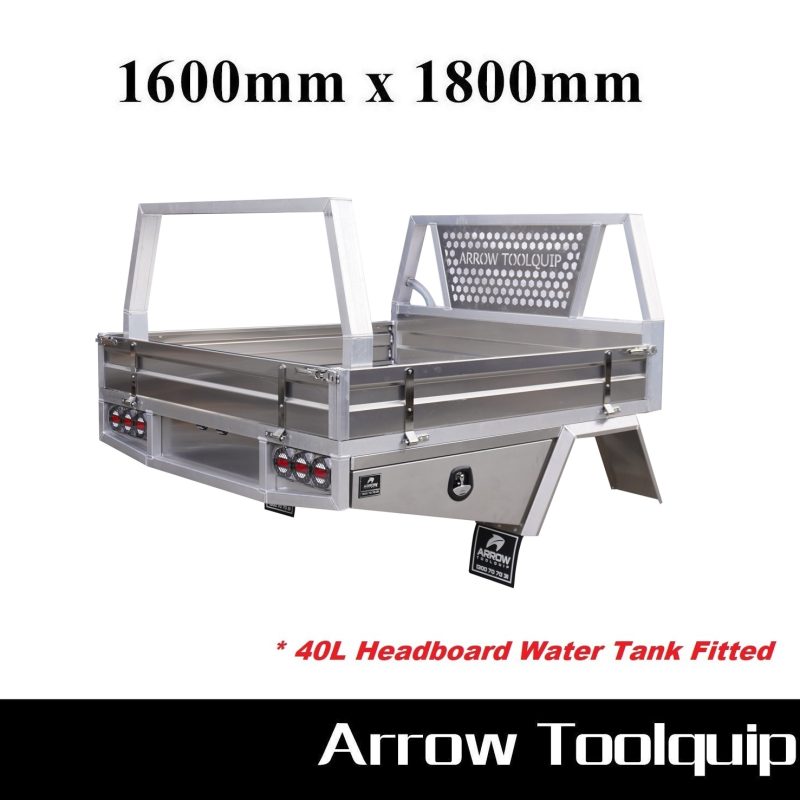 ALUMINIUM UTE TRAY 6 ATB-4WD-160180-WB-S-R