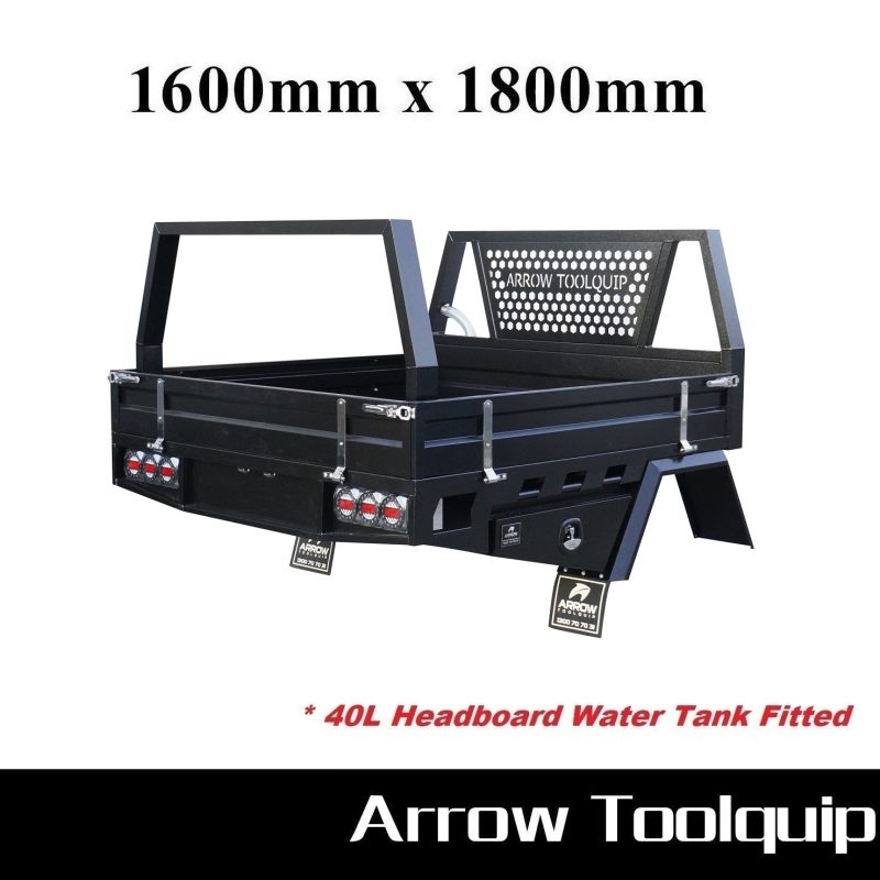 ALUMINIUM UTE TRAY 9 ATB-DELUXE-160180-WB-S-R-B