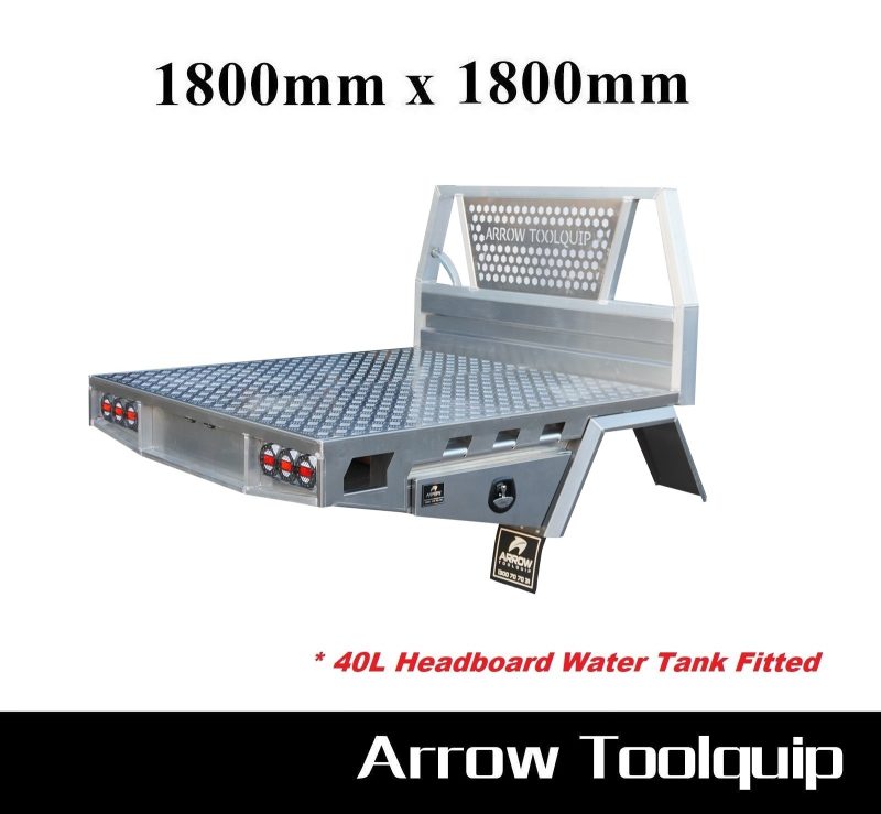 ALUMINIUM UTE TRAY 7 ATB-DELUXE-180180-WB