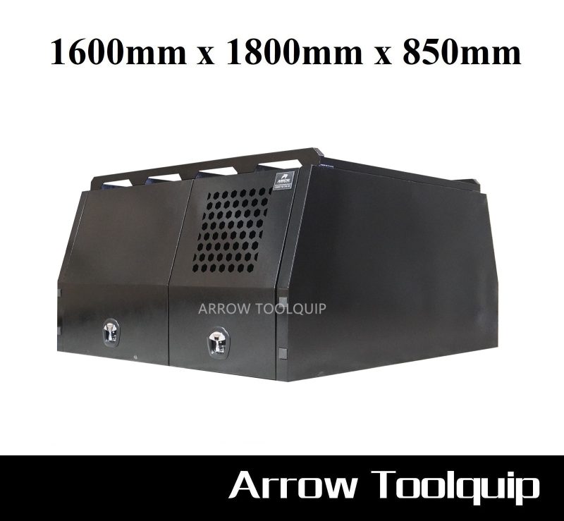 ALUMINIUM UTE TOOLBOX CANOPY ATB-JFLCDT160B-R