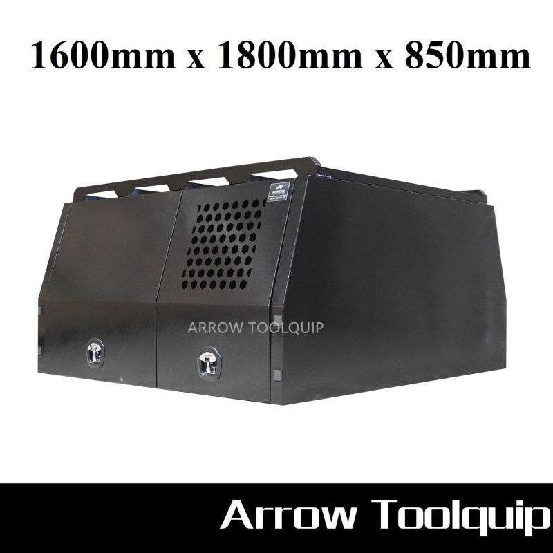 ALUMINIUM UTE TOOLBOX CANOPY ATB-JFLCDT160B-R