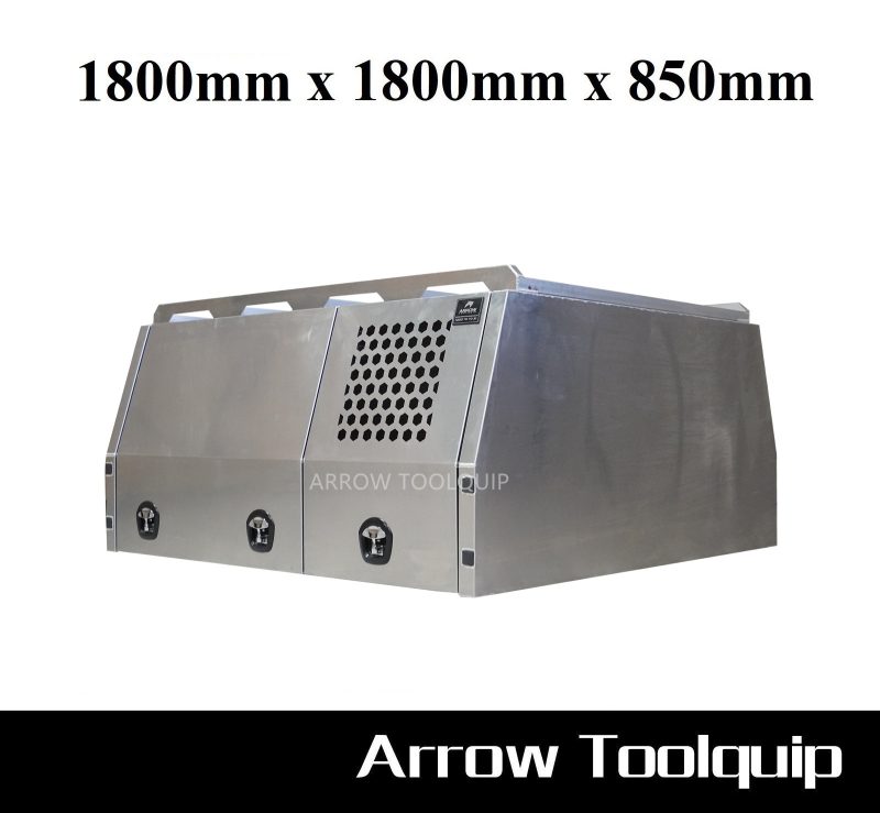 ALUMINIUM UTE TOOLBOX CANOPY ATB-JFLCDT180-R