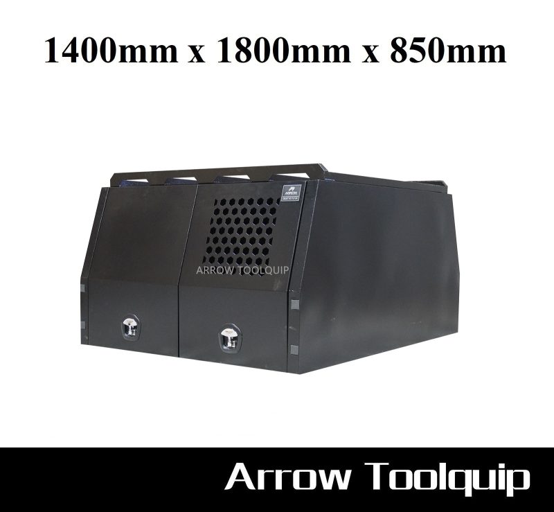 ALUMINIUM UTE TOOLBOX CANOPY ATB-JFLCDT140B-R
