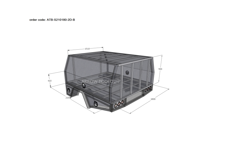 EXTRA CAB SERVICE BODIES S210180-2D-B - Image 2