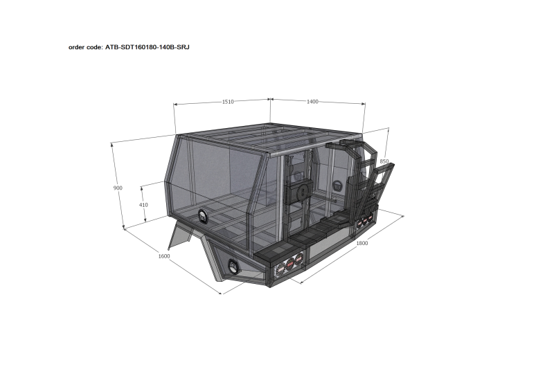 SERVICE BODIES 15 SDT160180-140B-SRJ - Image 2