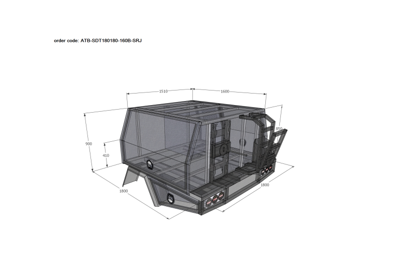 SERVICE BODIES 17 SDT180180-160B-SRJ - Image 2